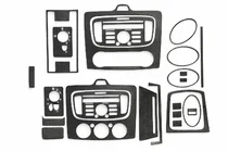 Ford Focus II 2008-2011 Nakladki na Panel Clima/AC (Maxi-Set, Carbon) zdjęcia 1