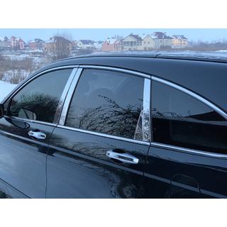 Listwy Słupków Drzwi ze Stali Nierdzewnej (8 szt.) Honda CRV 2007-2011 zdjęcia 3