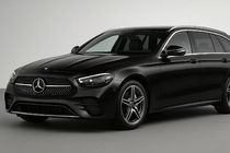Mercedes E-class W213 2016-2023 Przedni Grill Diamond Black (do SW, 2020+) zdjęcia 1