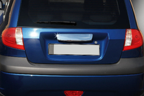 Hyundai Getz 2002- Listwa chromowana nad tablicą rejestracyjną (2006↗, stal nierdzewna) zdjęcia 3