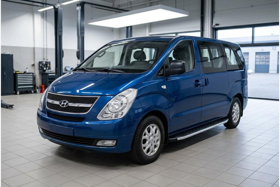 Hyundai H300, H1, Starex 2008-2020 Progi Boczné Fullmond (2 szt, aluminium) Image