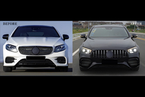 Mercedes E-class coupe C238 2016-2024 Zestaw body kit facelift w stylu AMG E63 2024 zdjęcia 1