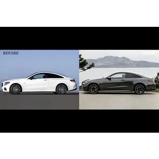 Zestaw body kit facelift w stylu AMG E63 2024 Mercedes E-class coupe C238 2016-2024 zdjęcia 2