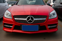 Mercedes SLK R172 2011-2016 Atrapa Przednia Diamond Black zdjęcia 1