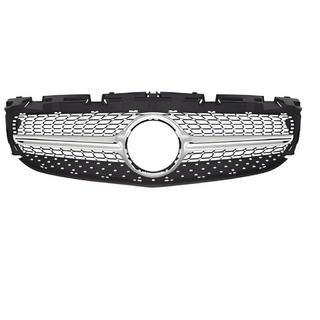Przedni Grill Diamond Silver Mercedes SLC R172 2016-2020 zdjęcia 2