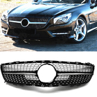 Mercedes SL R231 2012-2020 Atrapa Przednia Diamond Black (2012-2016) zdjęcia 1