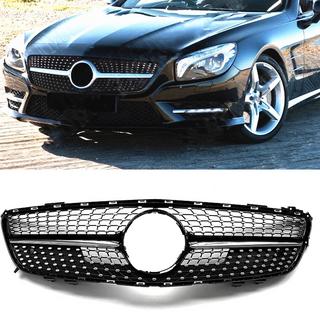 Atrapa Przednia Diamond Black (2012-2016) Mercedes SL R231 2012-2020 zdjęcia 1