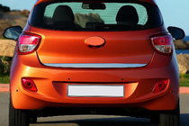 Hyundai I-10 2014-2017 Listwa bagażnika stal nierdzewna zdjęcia 1