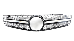 Mercedes SL R230 2001-2011 Atrapa Chlodnicy Diamond Black (2008-2011) zdjęcia 2