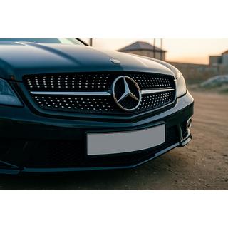 Atrapa Chlodnicy Diamond Black (2008-2011) Mercedes SL R230 2001-2011 zdjęcia 1