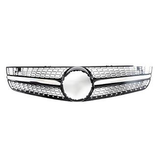 Atrapa Chlodnicy Diamond Black (2008-2011) Mercedes SL R230 2001-2011 zdjęcia 2