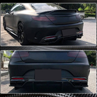 Mercedes C-class W205 2014-2021 Dyfuzor Tylnego Zderzaka V2 (do Coupe/Cabriolet C63 AMG 2015-2019, Carbon) zdjęcia 4