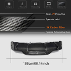 Mercedes C-class W205 2014-2021 Dyfuzor Tylnego Zderzaka V2 (do Coupe/Cabriolet C63 AMG 2015-2019, Carbon) zdjęcia 5