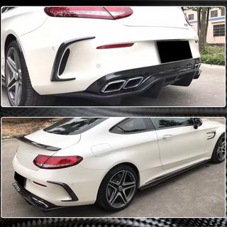 Dyfuzor Tylnego Zderzaka V2 (do Coupe/Cabriolet C63 AMG 2015-2019, Carbon) zdjęcia 3