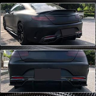 Dyfuzor Tylnego Zderzaka V2 (do Coupe/Cabriolet C63 AMG 2015-2019, Carbon) zdjęcia 4