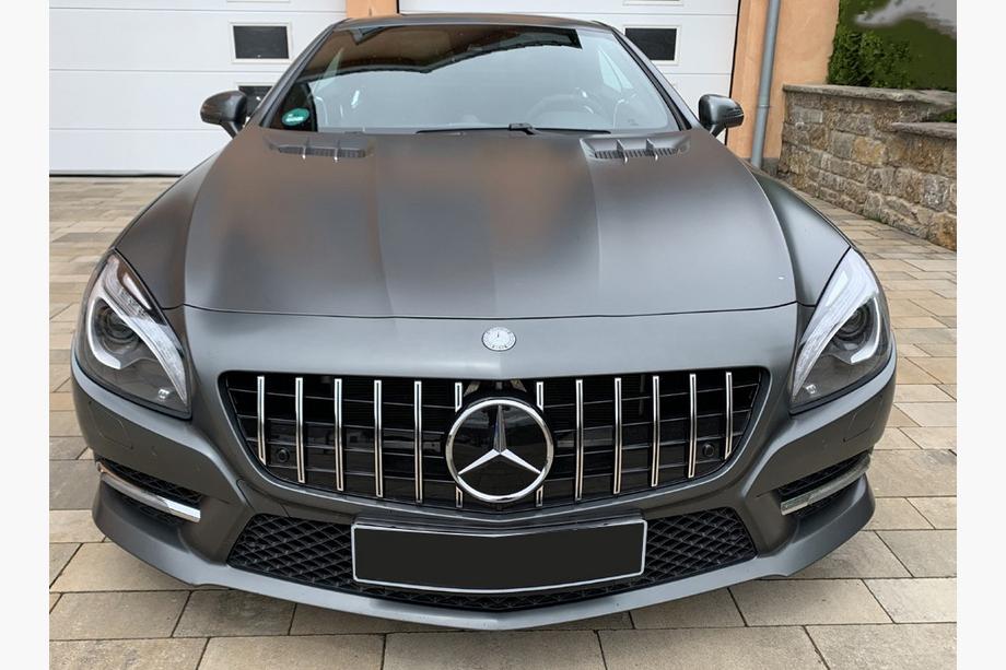 Mercedes SL R231 2012-2020 Przedni Grill GT Panamericana (2012-2016) Image
