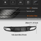 Mercedes C-class W205 2014-2021 Dyfuzor Tylnego Zderzaka V1 do Coupe/Cabriolet C63 AMG 2015-2019 Carbon zdjęcia 2