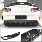 Mercedes C-class W205 2014-2021 Dyfuzor Tylnego Zderzaka V1 do Coupe/Cabriolet C63 AMG 2015-2019 Carbon zdjęcia 1