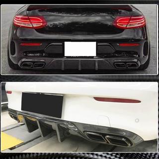 Dyfuzor Tylnego Zderzaka V1 do Coupe/Cabriolet C63 AMG 2015-2019 Carbon zdjęcia 4