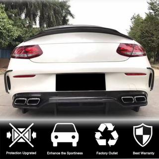 Nakładki na tylny zderzak (do Coupe/Cabriolet C63 AMG 2015-2019, Carbon) zdjęcia 2
