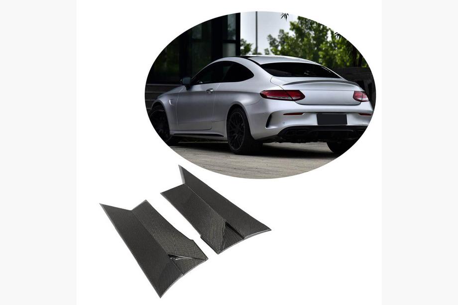 Mercedes C-class W205 2014-2021 Nakładki na tylne błotniki z karbonu (do Coupe/Cabriolet C63 AMG 2015-2019) Image