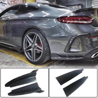 Nakładki na tylny zderzak V2 (do Coupe/Cabriolet AMG-Line / C43 AMG 2015-2019, Carbon) zdjęcia 1