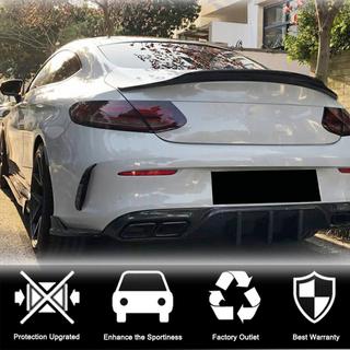 Nakładki na tylny zderzak V2 (do Coupe/Cabriolet AMG-Line / C43 AMG 2015-2019, Carbon) zdjęcia 2
