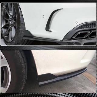 Nakładki na tylny zderzak V2 (do Coupe/Cabriolet AMG-Line / C43 AMG 2015-2019, Carbon) zdjęcia 3