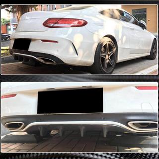 Dyfuzor tylnego zderzaka do AMG-Line / C43 AMG Coupe/Cabrio 2015-2019, Carbon zdjęcia 4