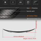 Mercedes C-class W205 2014-2021 Spoiler V6 (do SD 2015-2021, Carbon) zdjęcia 6