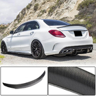 Mercedes C-class W205 2014-2021 Spoiler V7 (do SD 2015-2021, Carbon) zdjęcia 2