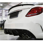 Mercedes C-class W205 2014-2021 Spoiler V9 (do SD 2015-2019, Carbon) zdjęcia 4