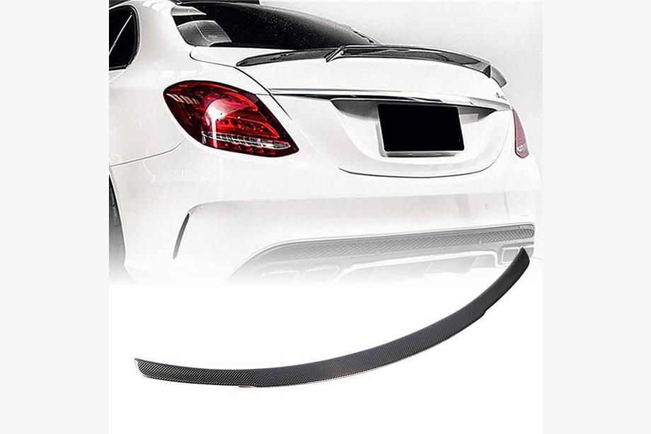 Mercedes C-class W205 2014-2021 Spoiler V9 (do SD 2015-2019, Carbon) Image