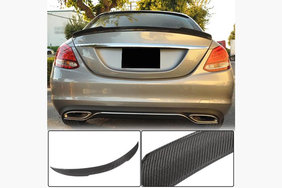 Mercedes C-class W205 2014-2021 Spojler V12 (do SD 2015-2021, Carbon) Image