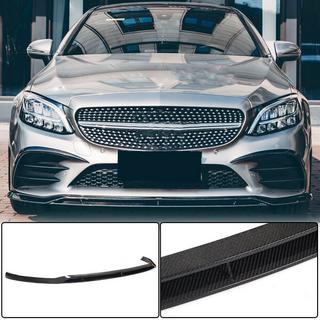 Nakładka na przedni zderzak Lip V1 do C43 AMG 2019-2021 Carbon zdjęcia 1
