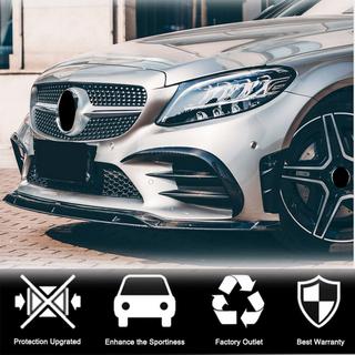 Nakładka na przedni zderzak Lip V1 do C43 AMG 2019-2021 Carbon zdjęcia 3