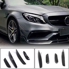 Mercedes C-class W205 2014-2021 Nakładki na Przedni Zderzak z Włókna Węglowego do C63 AMG 2015-2019 zdjęcia 2