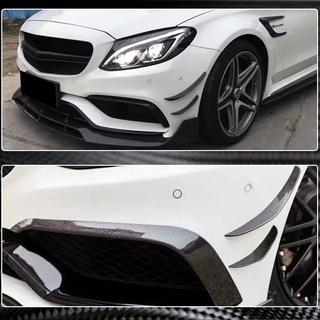 Nakładki na Przedni Zderzak z Włókna Węglowego do C63 AMG 2015-2019 zdjęcia 4