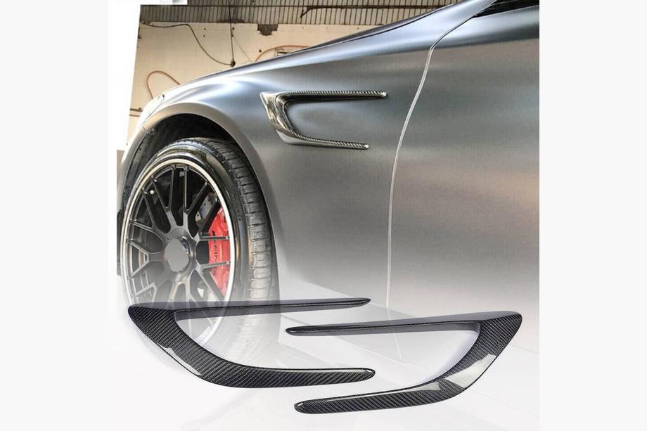 Mercedes C-class W205 2014-2021 Nakładki na przednie błotniki z karbonu (do Coupe/Cabrio C63 AMG 2015-2019) Image