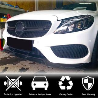 Nakładka na przedni zderzak Lip V1 do C43 AMG 2015-2019 Carbon zdjęcia 2
