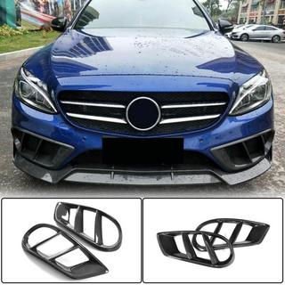 Nakładki na światła przeciwmgielne z karbonu do C43 AMG 2015-2019 zdjęcia 1