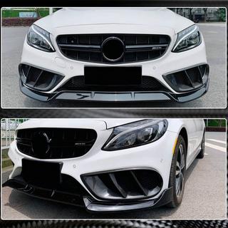 Nakładki na światła przeciwmgielne z karbonu do C43 AMG 2015-2019 zdjęcia 4