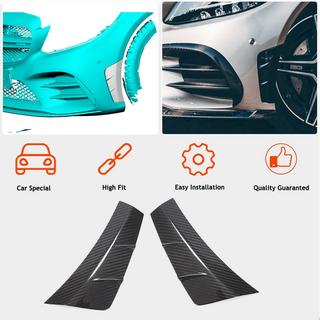 Nakładki na Zderzak Przedni V2 (do C43 AMG 2019-2021, Carbon) zdjęcia 2