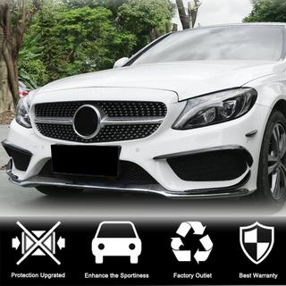 Nakładki na przedni zderzak z karbonu do C43 AMG 2015-2019 zdjęcia 2