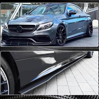 Progi Boczne V2 (do C43/C63 AMG 2015-2019, Carbon) zdjęcia 2