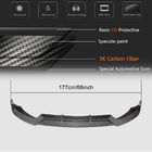 Mercedes C-class W205 2014-2021 Nakładka na przedni zderzak Lip V2 do C43 AMG 2015-2019 Carbon zdjęcia 6