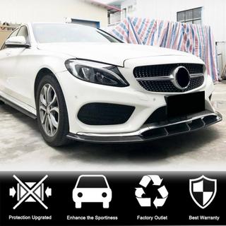 Nakładka na przedni zderzak Lip V3 do C43 AMG 2015-2019 Carbon zdjęcia 2