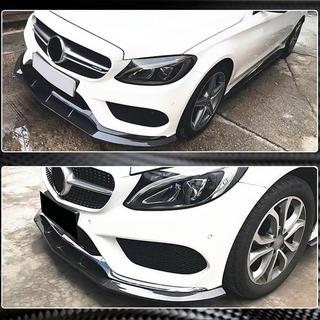 Nakładka na przedni zderzak Lip V3 do C43 AMG 2015-2019 Carbon zdjęcia 4