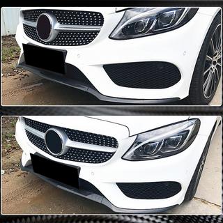 Nakładka na przedni zderzak Lip V4 do C43 AMG 2015-2019 Carbon zdjęcia 4