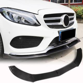 Nakładka na przedni zderzak Lip V6 do C43 AMG 2015-2019 Carbon zdjęcia 2